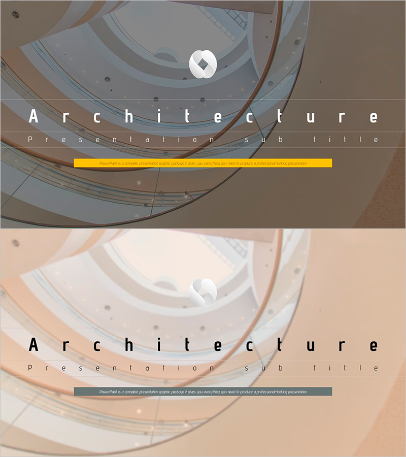 건축물 템플릿 표지 – 전문성과 미적 요소