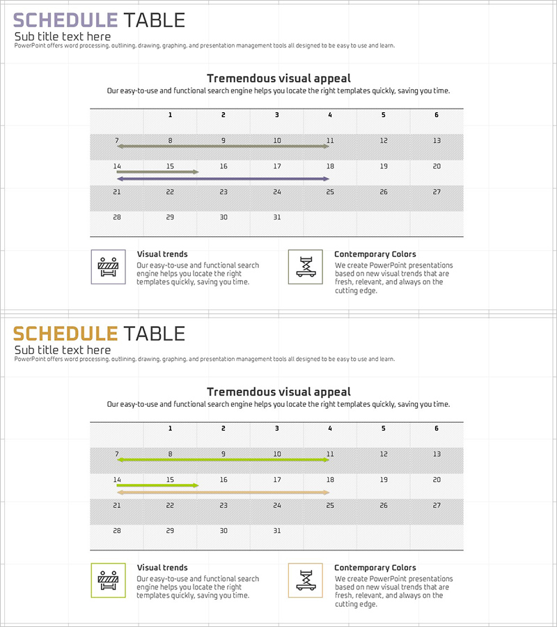 건설 일정표 – 사업 추진 일정 관리