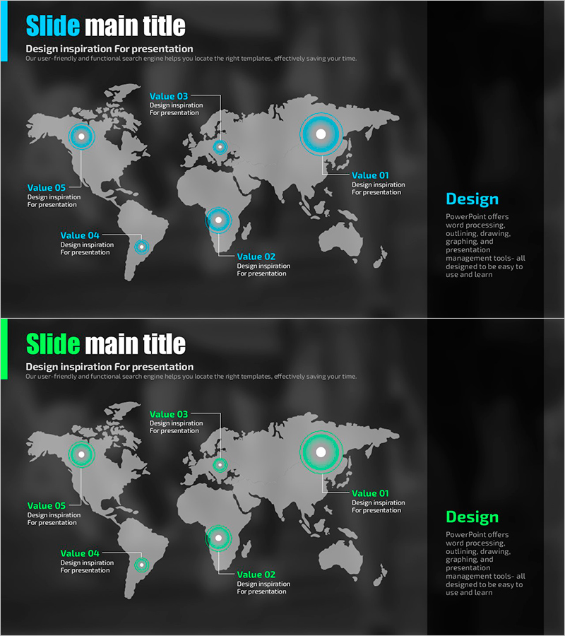블루 그린 맵 데이터 분석 – 글로벌 네트워크 시각화