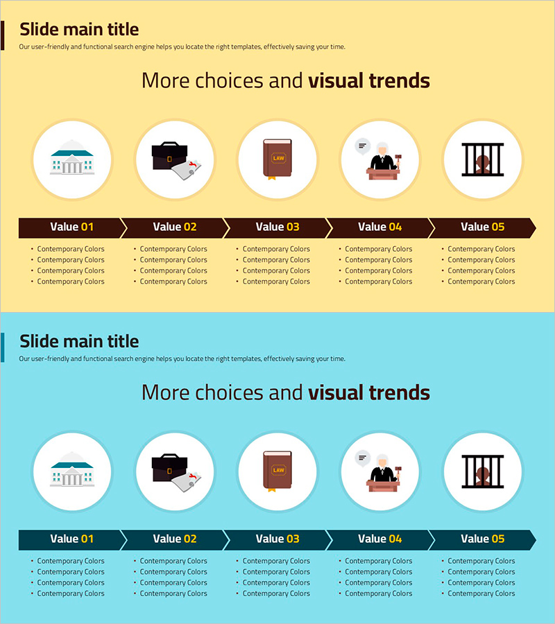 형사 재판 절차를 시각화한 단계별 다이어그램