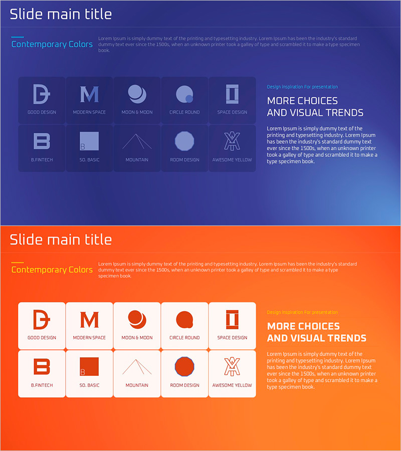 퍼플 브라운 계열사 고객사 소개 슬라이드 – 비즈니스 성공 사례