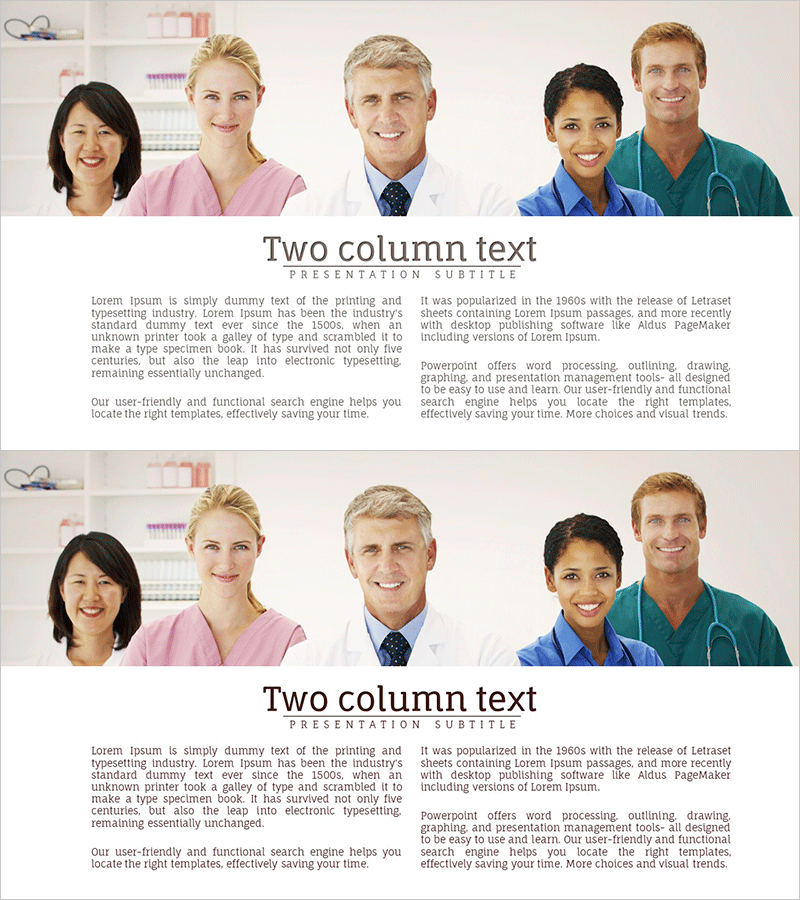 밝은 미소의 의료진 소개 – 따뜻한 환영