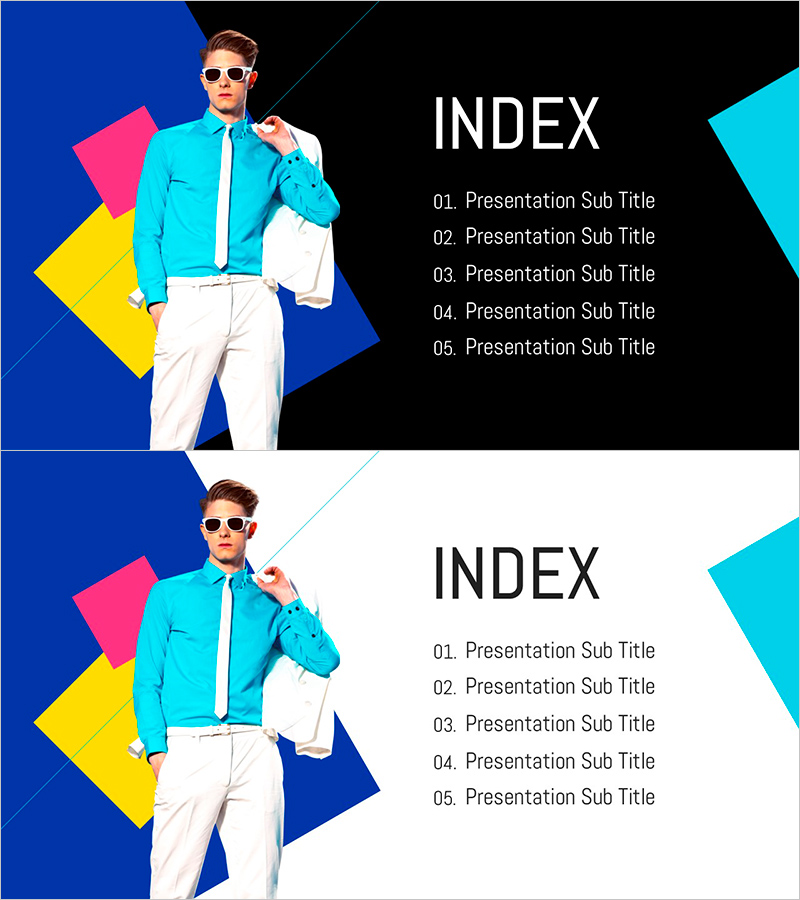 패션 템플릿의 표지 – 현대적인 감각과 스타일!