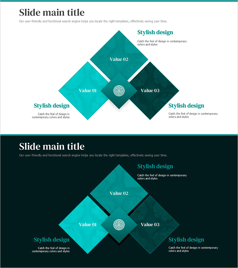 그린 박스 확산 다이어그램 – 운영계획 및 생산 전략 시각화