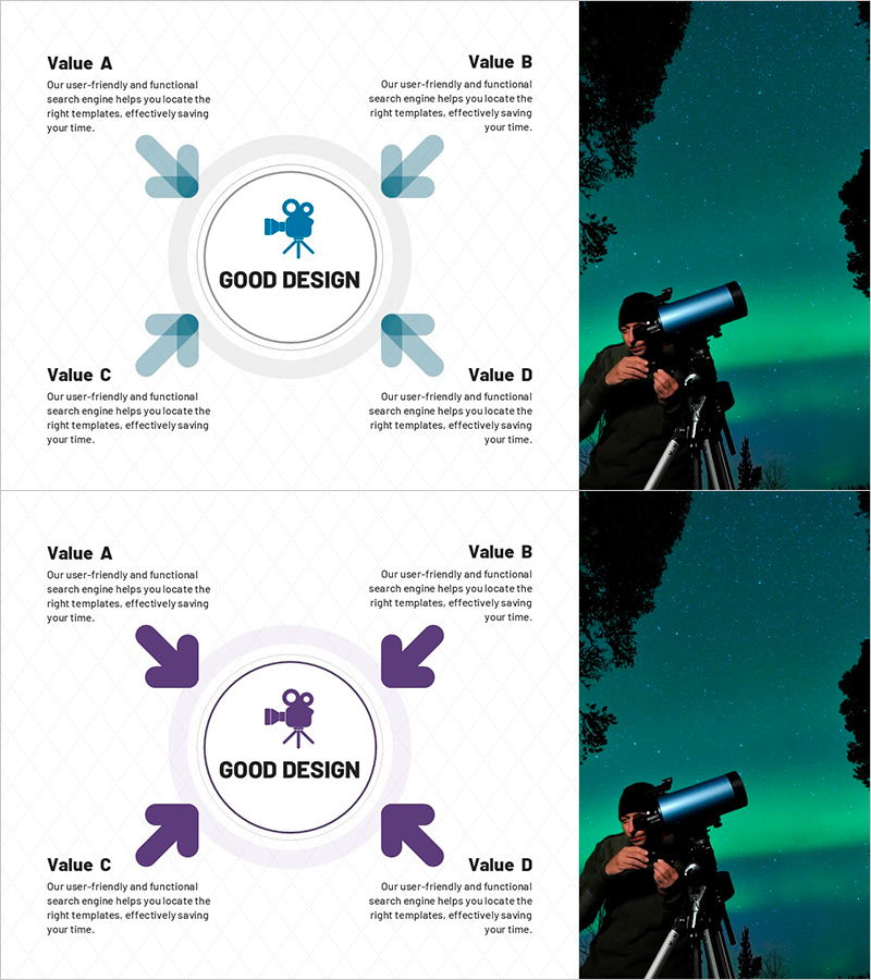 천체 관측 기록 다이어그램 – 비전과 전략을 담다
