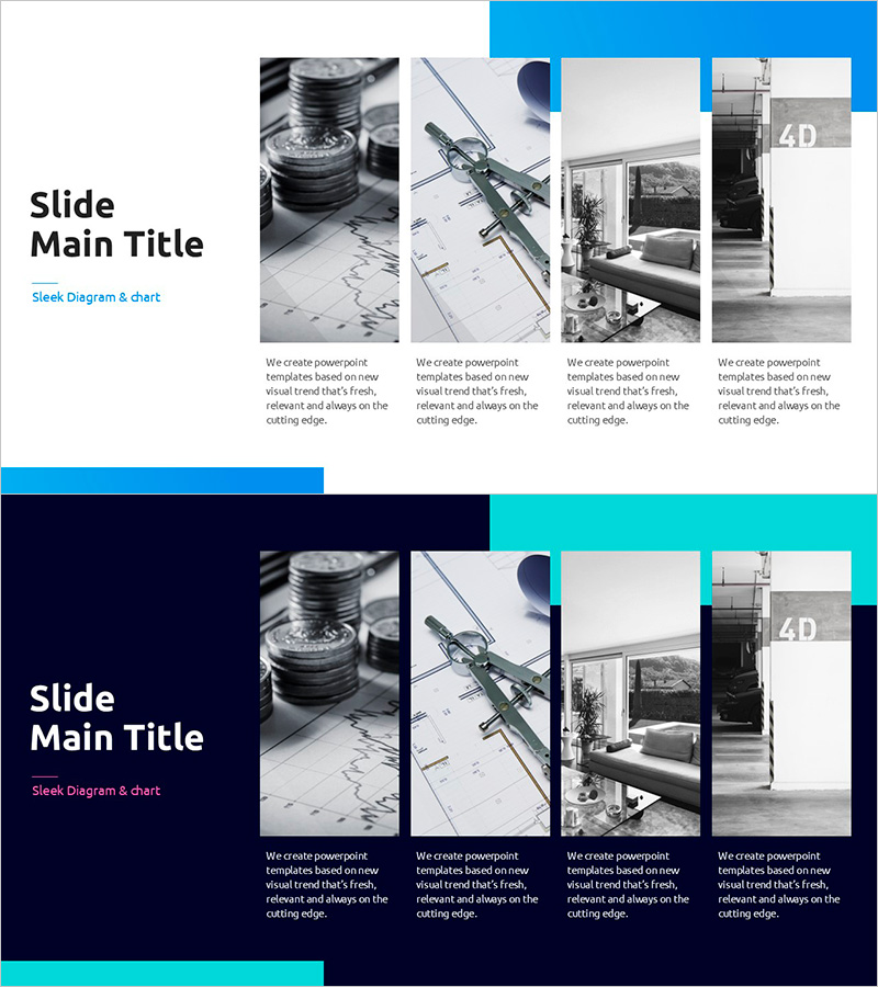 비즈니스 계획 슬라이드 템플릿 - 운영계획과 설비투자 계획