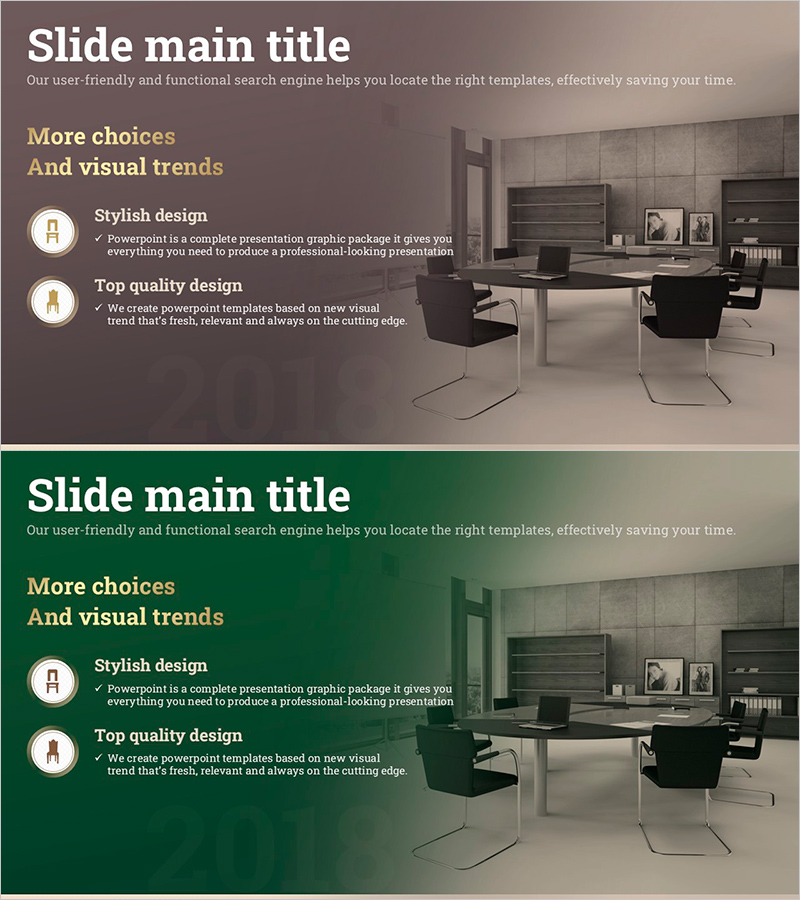 의자 제품 소개 – 세련된 디자인 강조