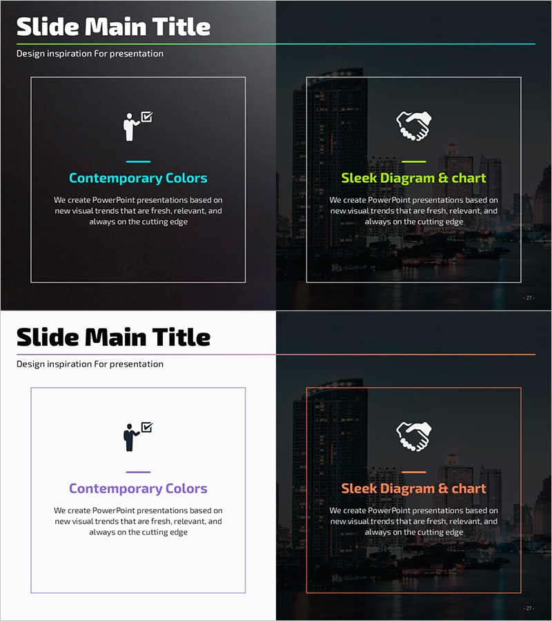 비즈니스 커뮤니케이션 전략 PPT 템플릿
