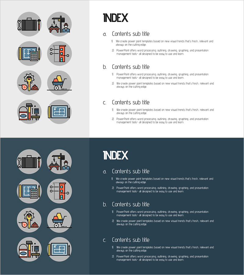 건축공학 일러스트 템플릿 목차 – 혁신적 접근