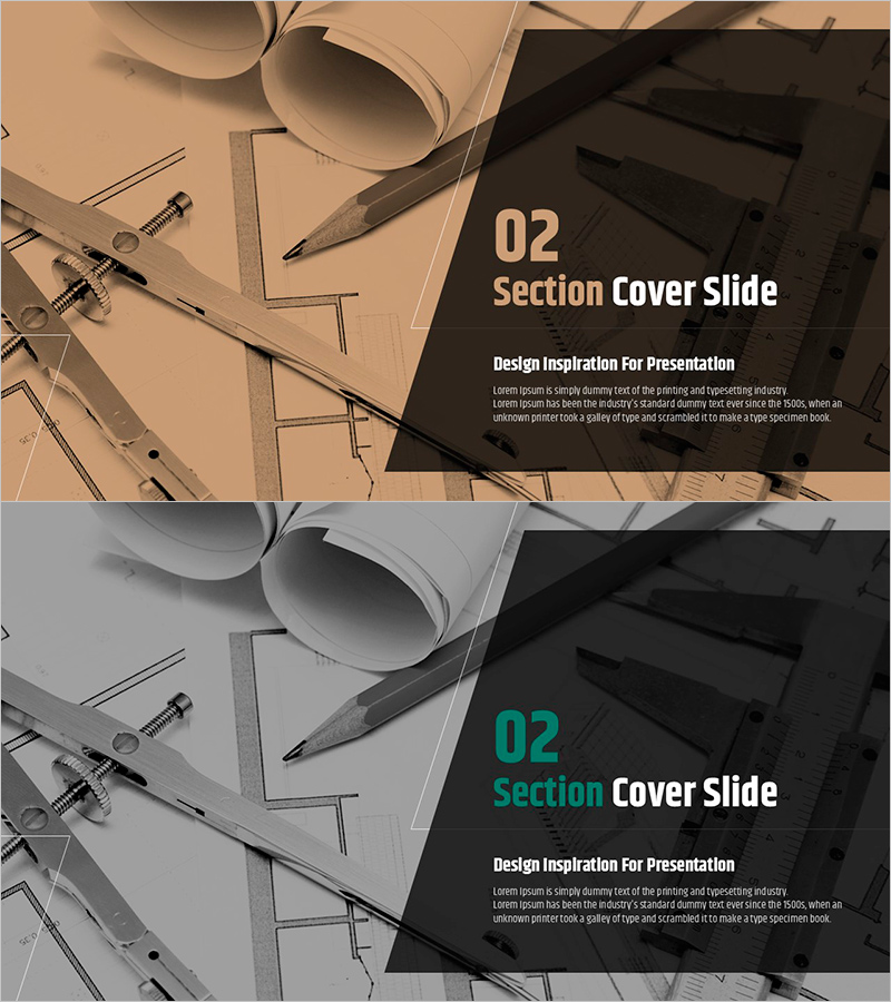 건축 설계 제안서 PPT 간지 02 – 디자인 영감