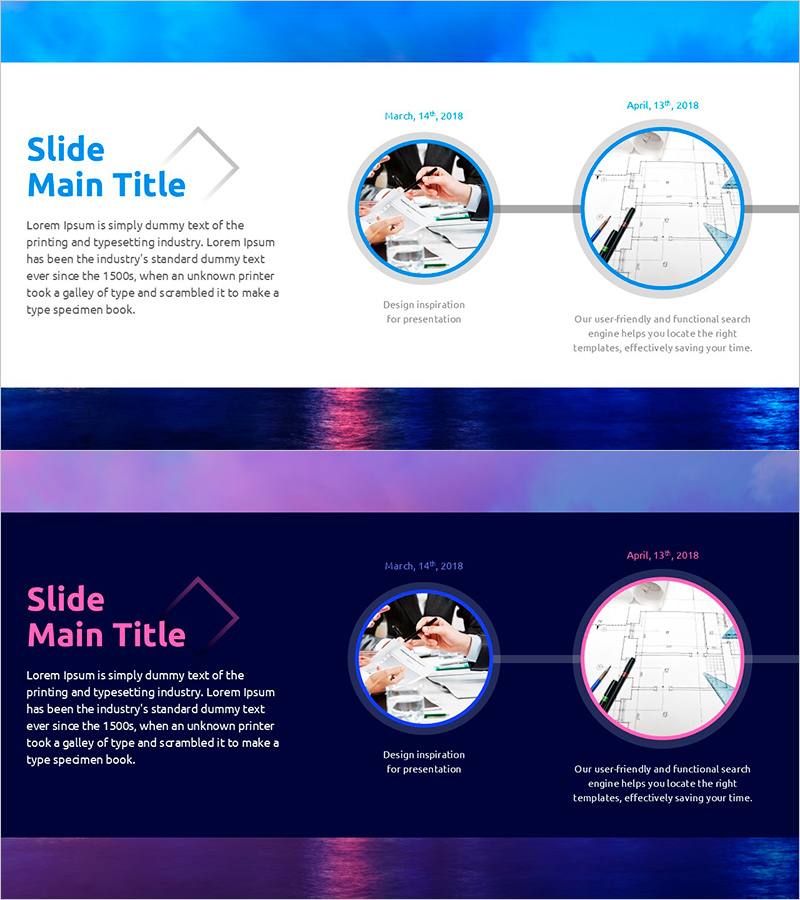 검토 계획 연결 다이어그램 – 효율적인 사업 관리