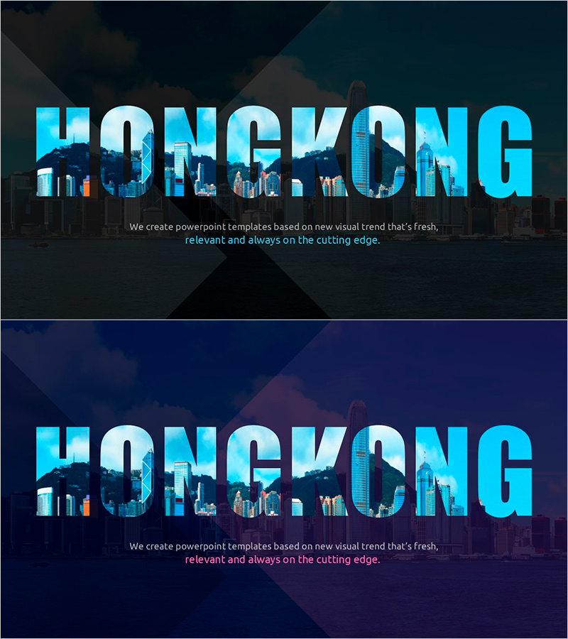 홍콩 타이틀 슬라이드 홍콩 소개 – 혁신과 관련성