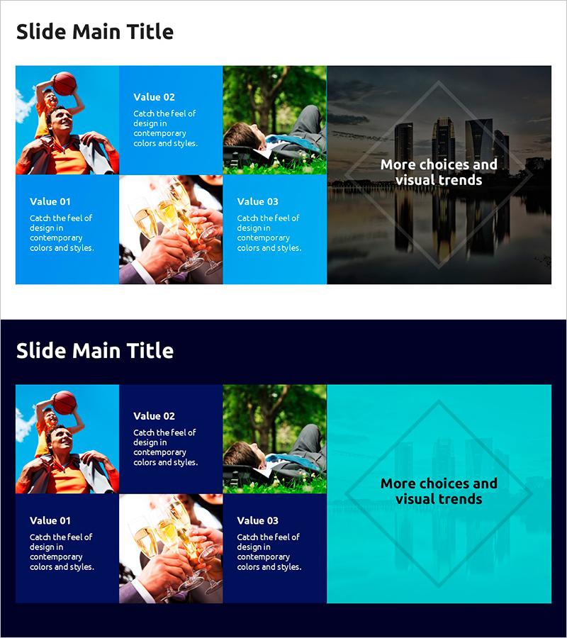 고객 마케팅 활동 PPT – 제품 및 서비스 소개