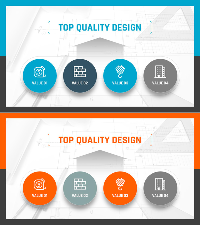 건축 프로젝트 비전 표현 – 가치 중심 다이어그램