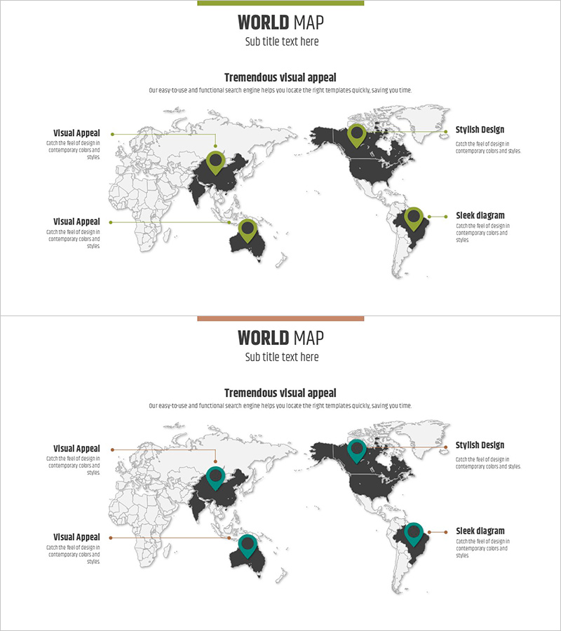 일러스트 지도로 글로벌 네트워크 분석하기 – 매력적인 디자인