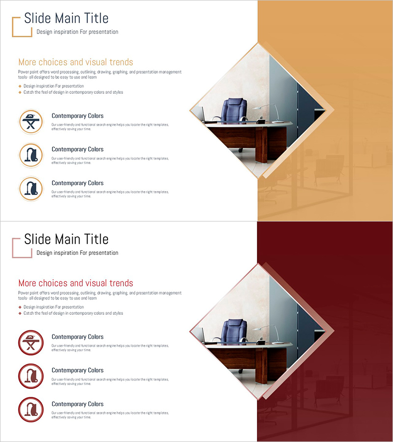 가전 제품 특징 슬라이드 – 사업 추진 전략과 운영 계획