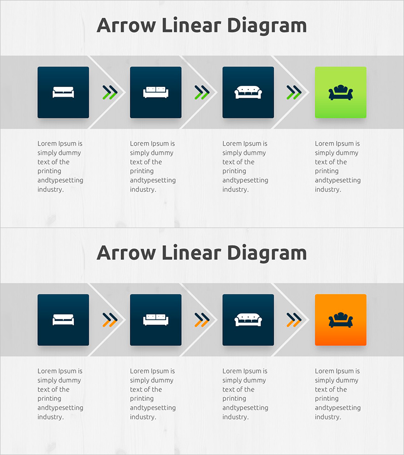 쇼파 쿠션 유형별 차이점 이해를 위한 다이어그램