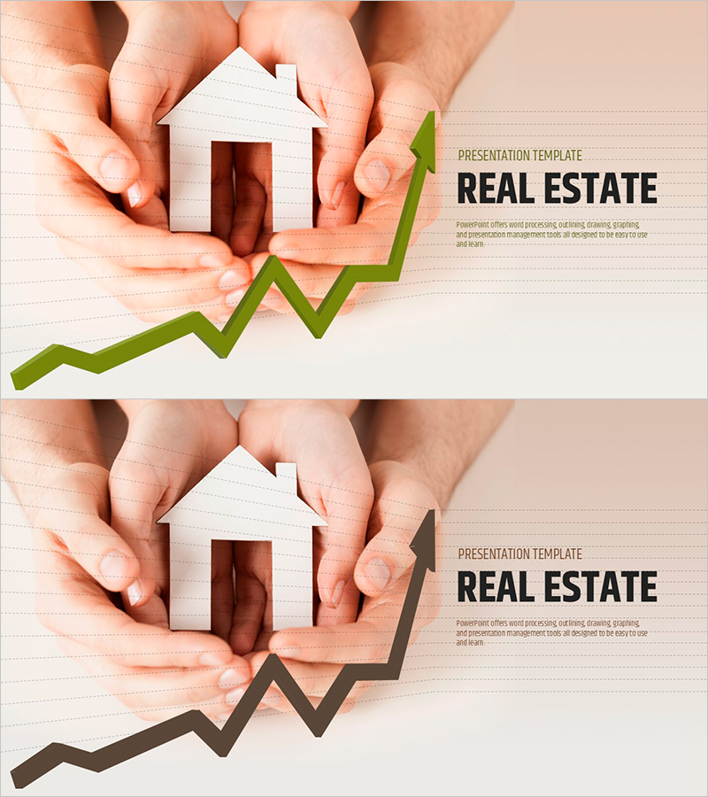 부동산 마케팅 템플릿 표지