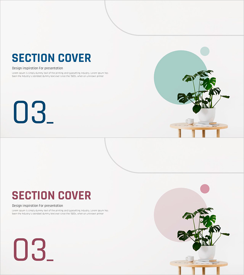 심플 인테리어 템플릿 간지 03