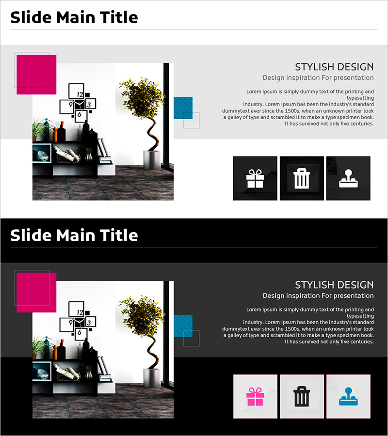 집들이 슬라이드 – 제품 및 서비스 소개