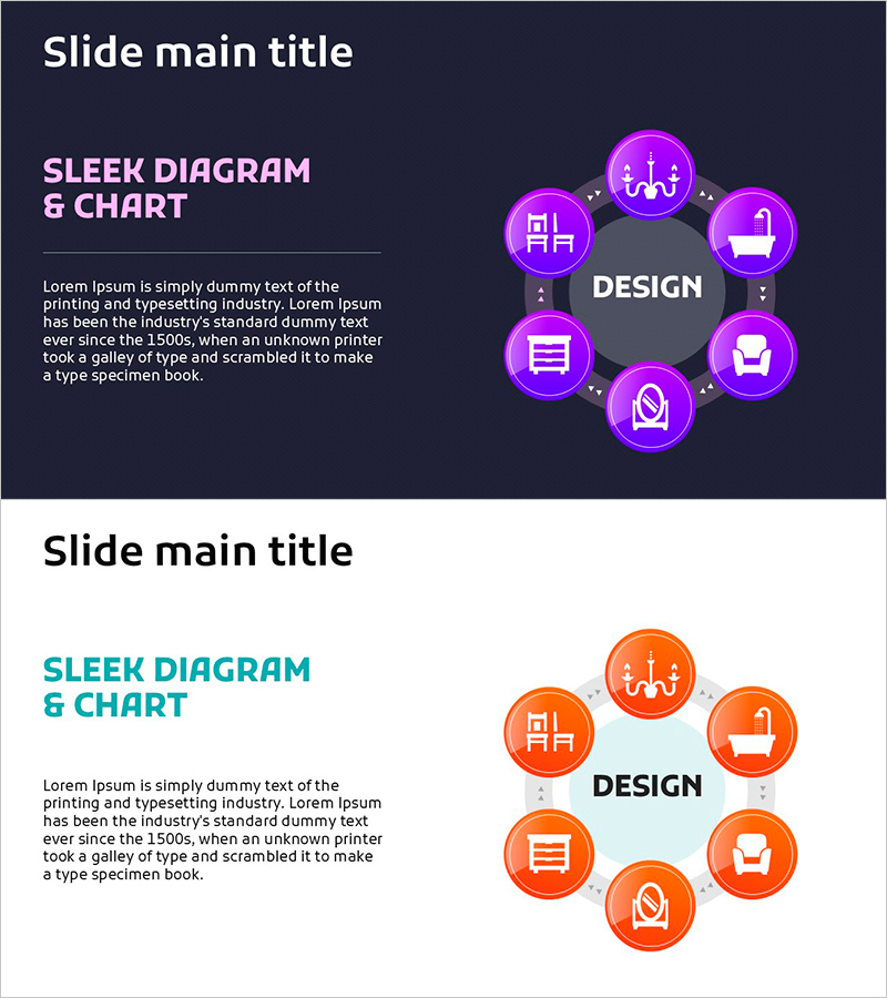 인테리어 디자인 작업 체계 – 흥미로운 다이어그램 활용