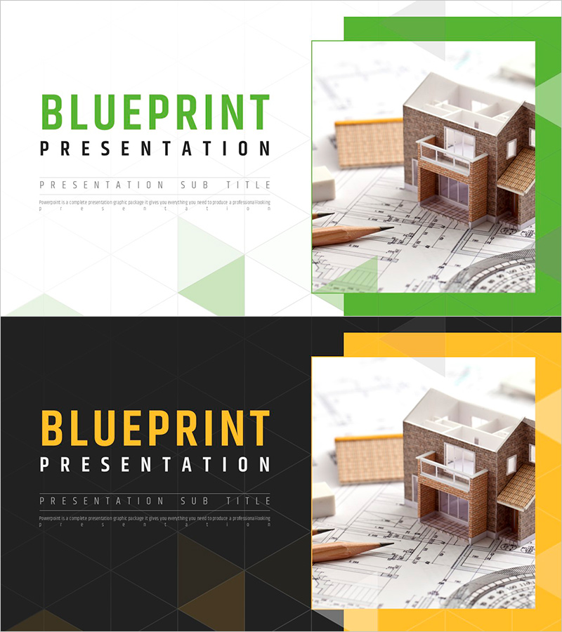 건축설비 계획PPT 표지 – 전문가를 위한 디자인