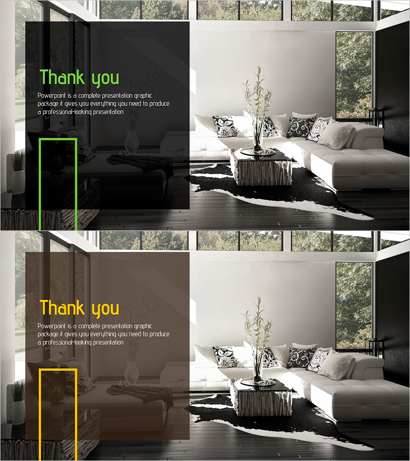 친환경 인테리어 템플릿 엔딩 - 지속 가능한 디자인