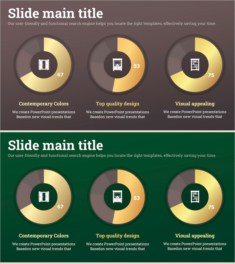 수납가구 판매현황을 시각화한 도넛형 그래프