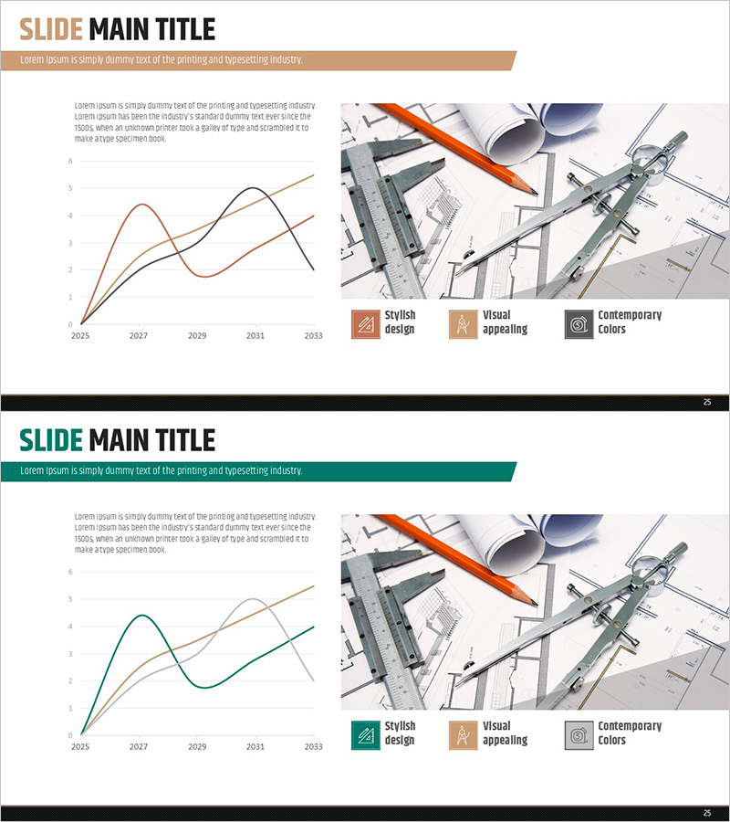 측정 그래프 슬라이드 – 시장 분석과 향후 전망