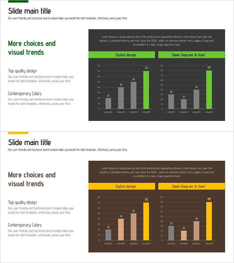 성장 세로 막대그래프 – 성과와 기대효과
