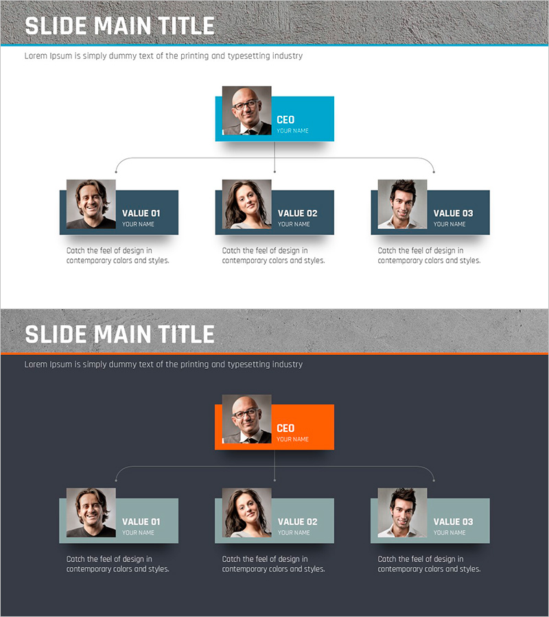 콘크리트 조직도를 통한 체계적 시각화 – 명확한 구조와 소통