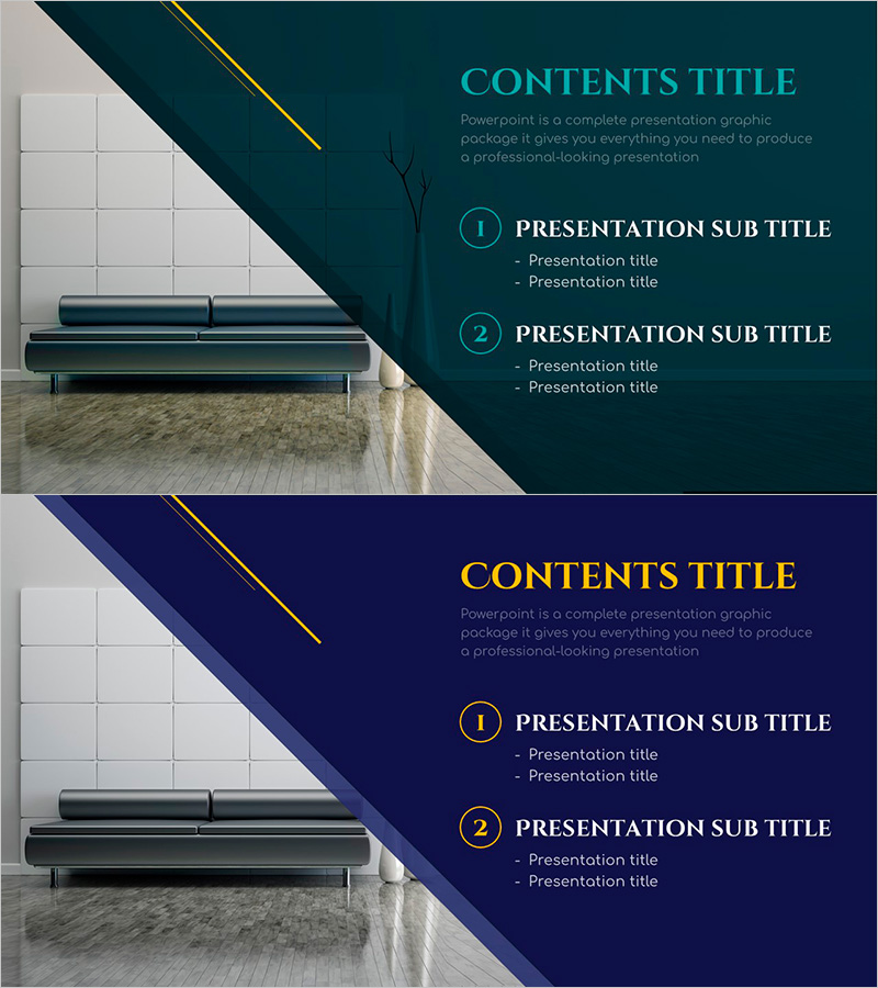 인테리어 계획서 PPT 목차 – 전문가의 체계적 구성