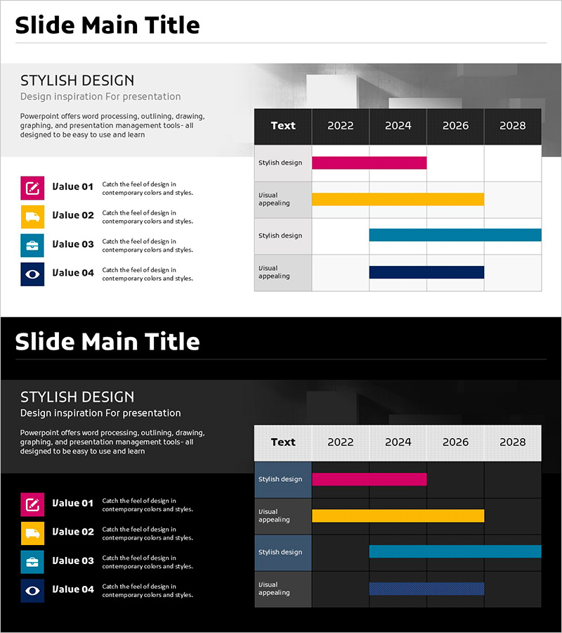 항목별 추진 일정표 – 운영계획과 유통 전략