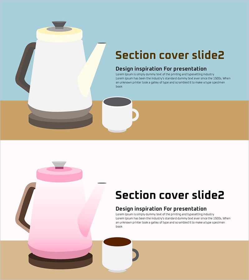 가구 일러스트 템플릿 간지02 – 현대적 세련됨