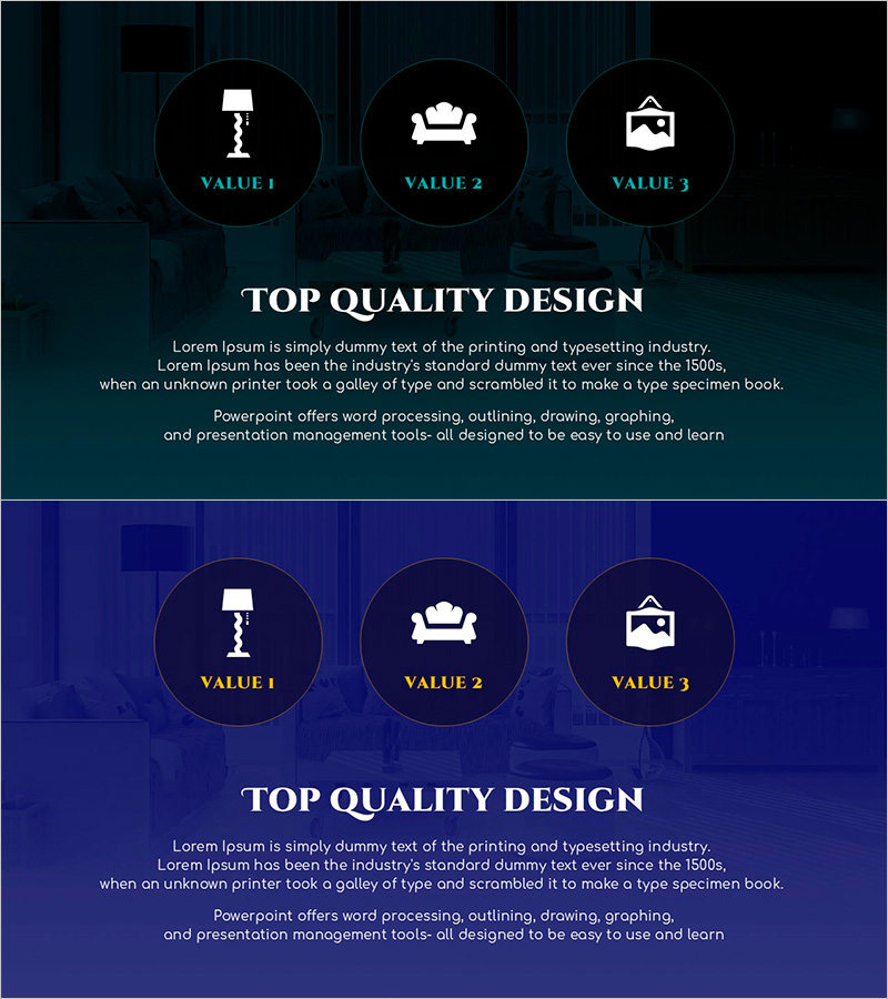 핵심 제품 전략 설명 슬라이드 - 효과적인 사업 목표 전달