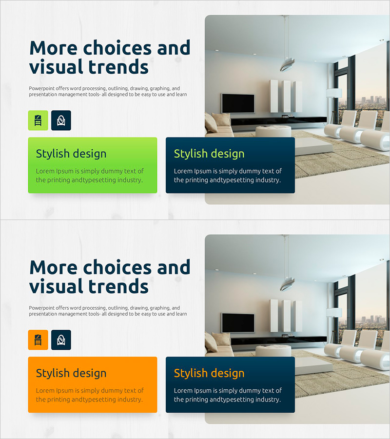 인테리어와 라운딩 텍스트 박스 – 스타일과 기능의 조화