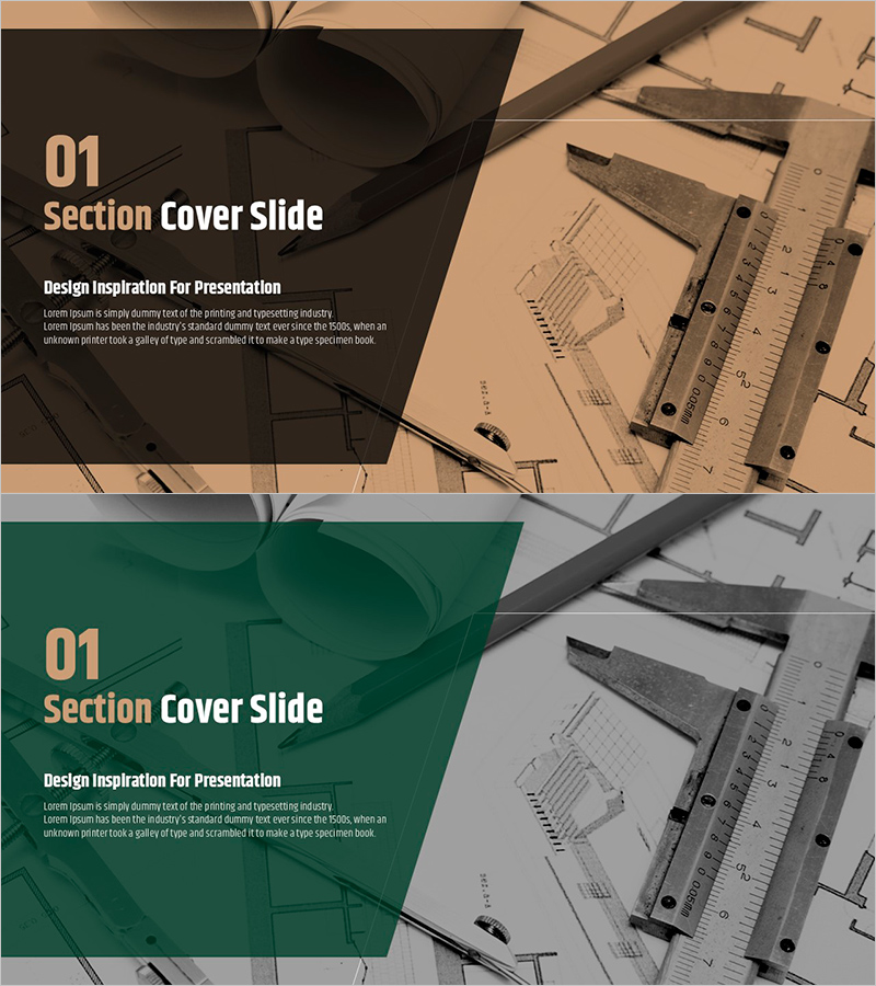 건축 설계 제안서 PPT 간지 – 창의성과 전문성