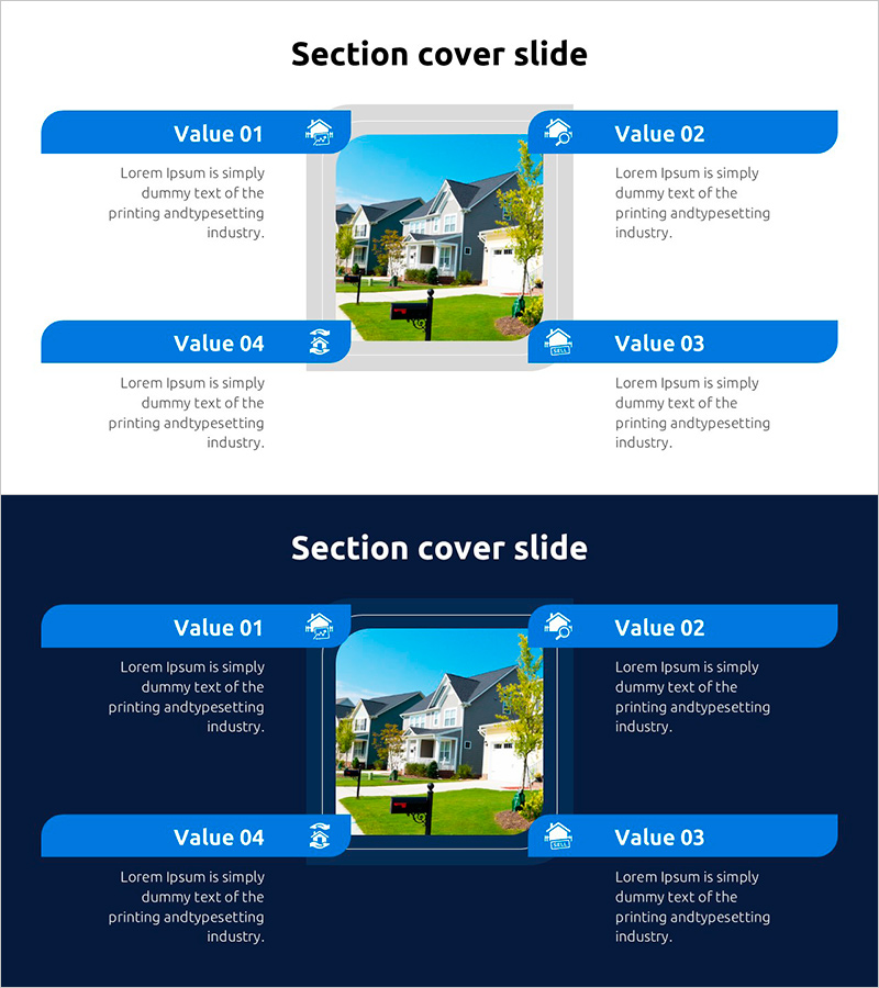 포인트 라운딩 확산 다이어그램 – 비즈니스 가치 시각화