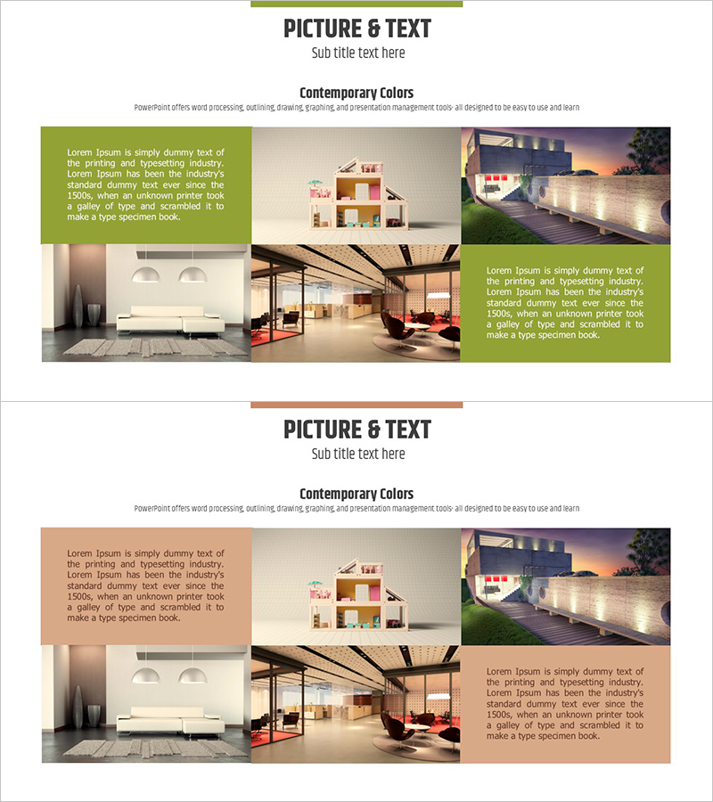 인테리어 소개 포트폴리오 – 현대적 디자인과 실용성을 강조