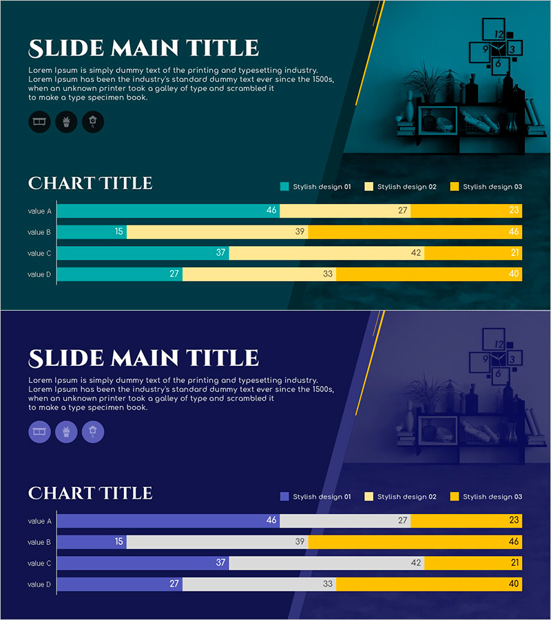 가로막대 그래프로 본 시장 동향 분석