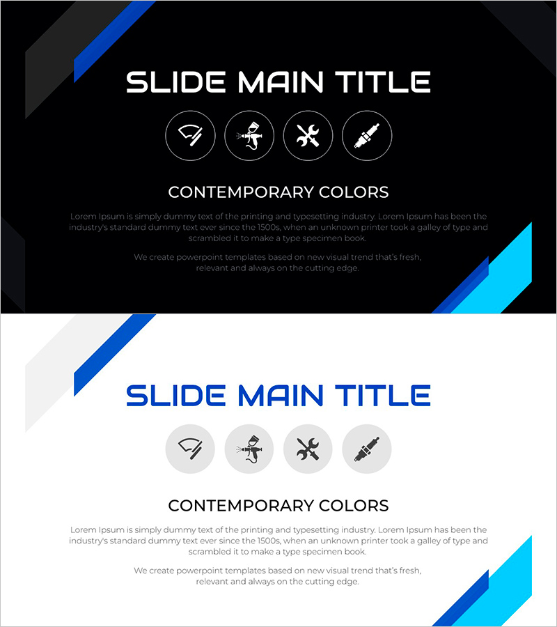 A/S 차량 서비스 프레젠테이션 슬라이드