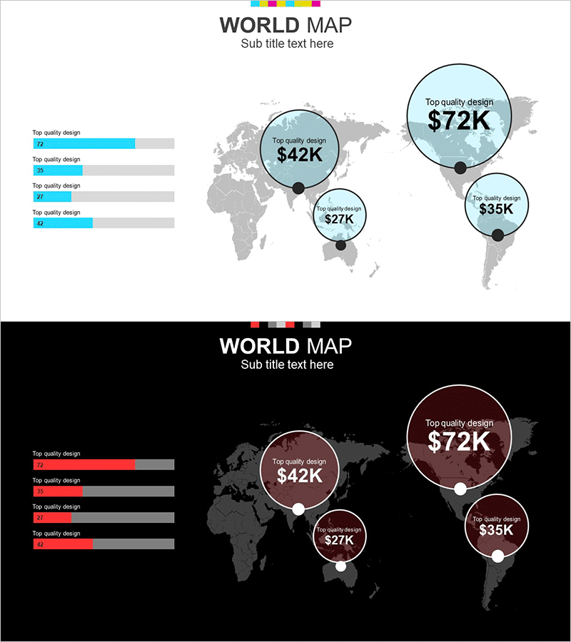 Country-by-country Yield Analysis Map for Global Business Strategy