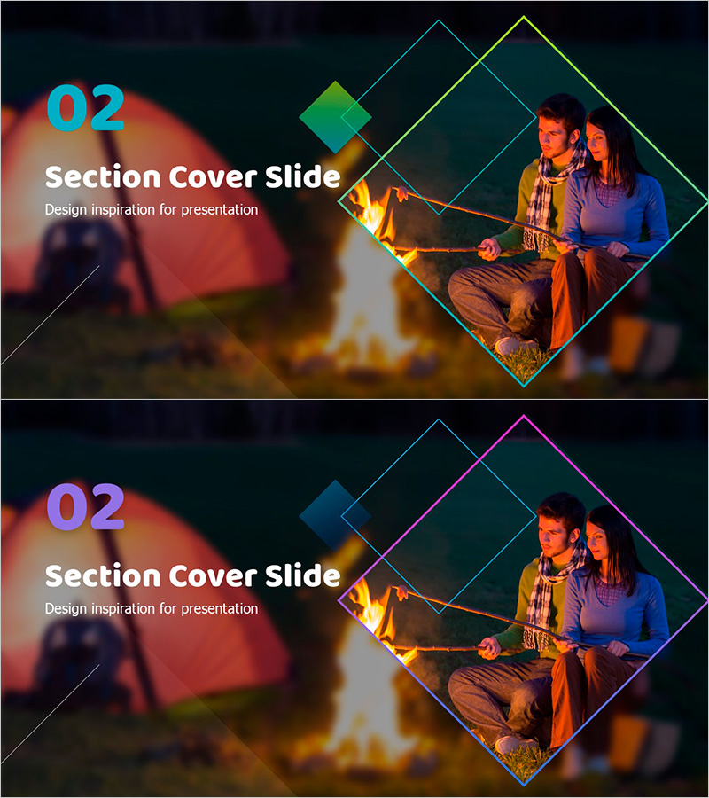 연인 캠핑 섹션 커버 – 따뜻한 순간들을 담다