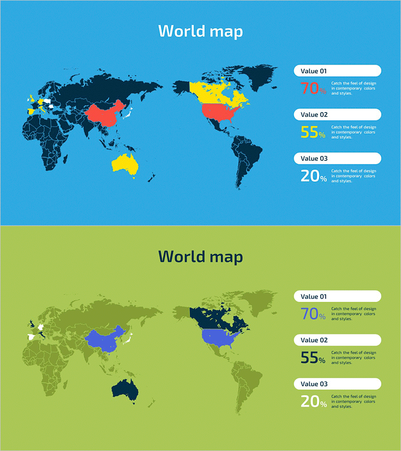 국가별 코로나19 확진자 수 시각화 – 글로벌 통찰력