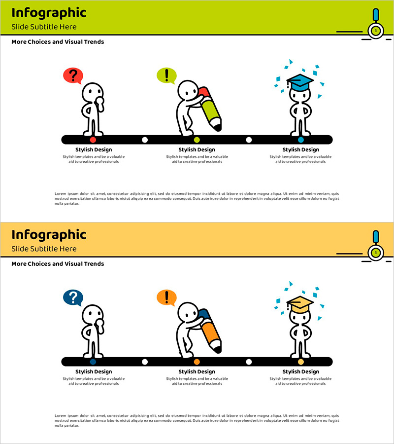 단계별 인포그래픽 – 사업 추진 전략 시각화