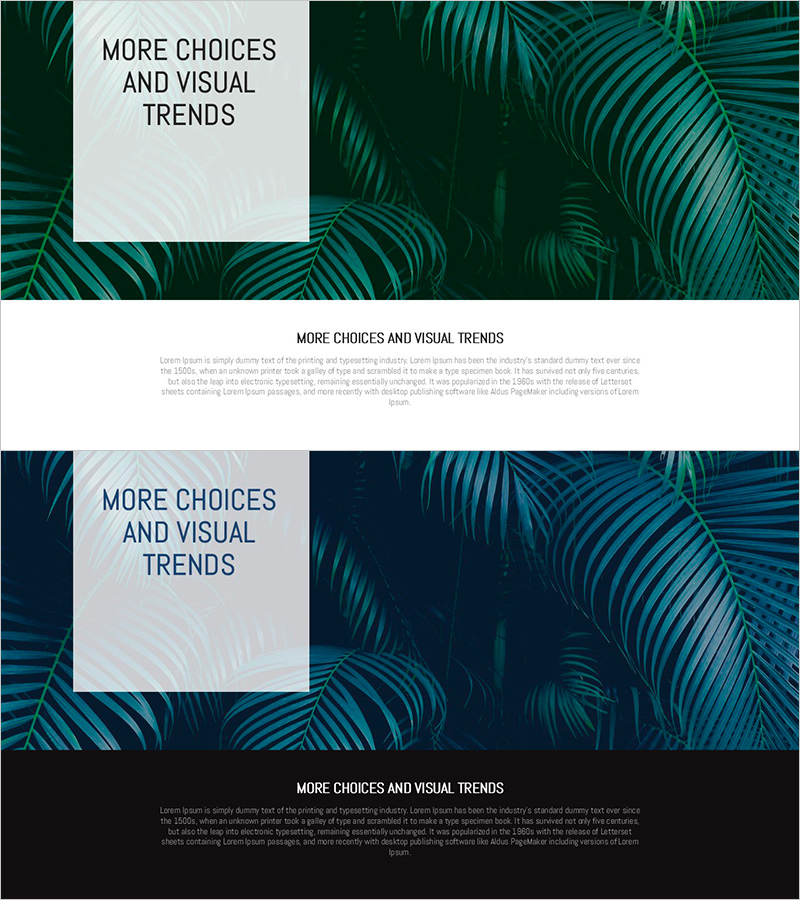 자연 사진과 텍스트 아웃트로 슬라이드 – 자연의 아름다움 및 메시지 전달