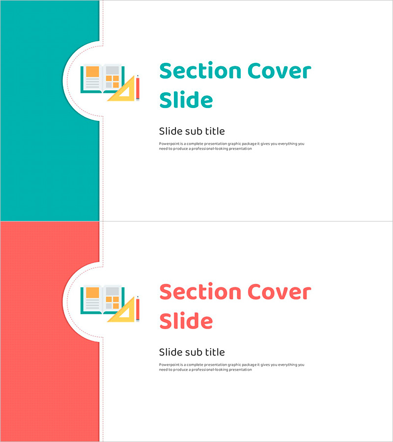 사고력 템플릿 간지 02 – 생각을 자극하는 섹션 슬라이드