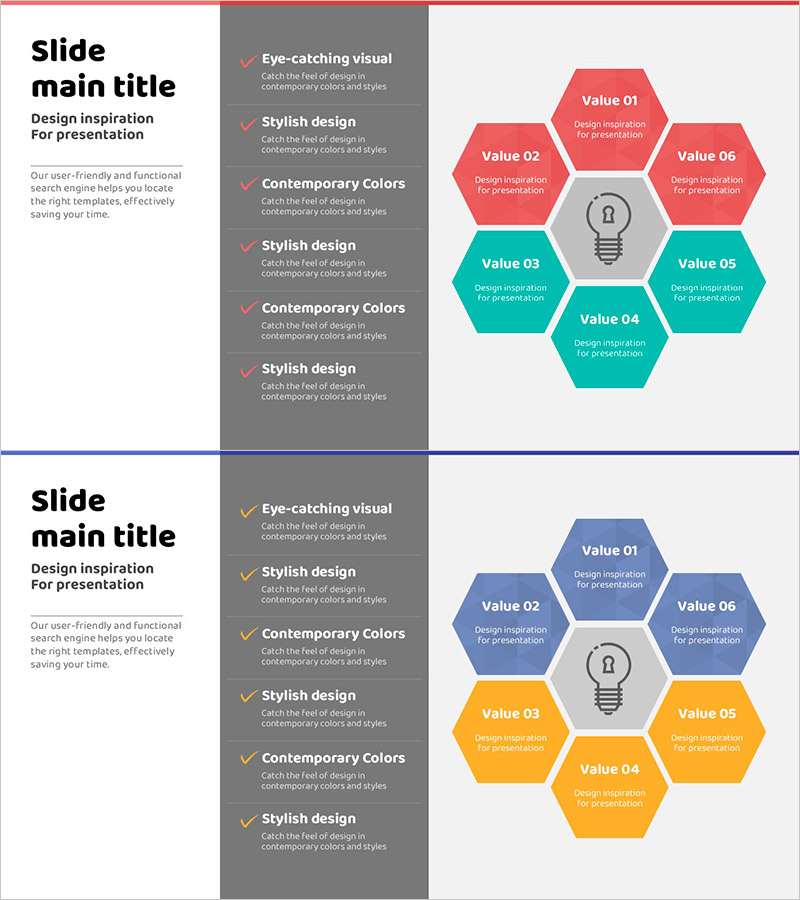 창의기술 육각형 다이어그램 - 사업소개 및 기술현황