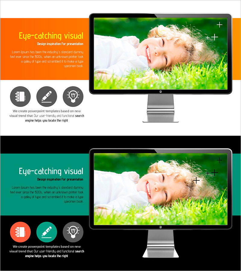 자연환경 속 디지털 학습 슬라이드 – 창의적 마케팅 전략