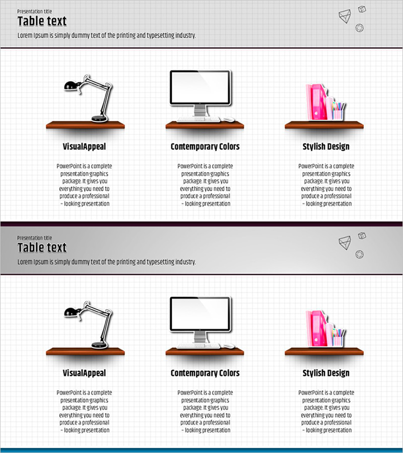 Business Vision and Strategy Presentation Template – Clean and Professional Design